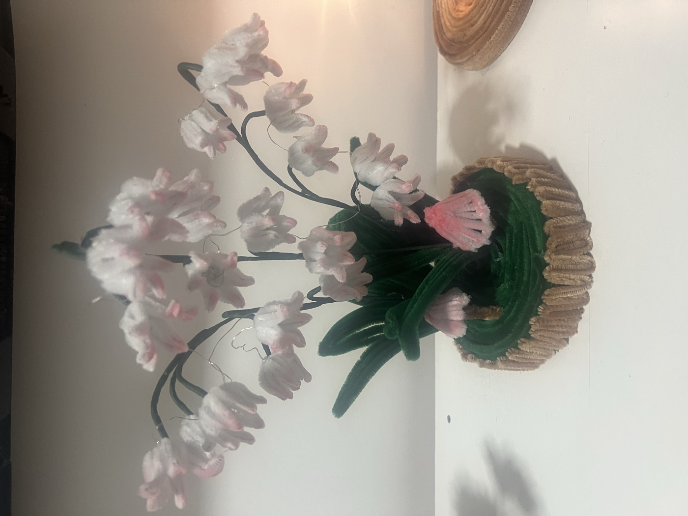 Lily of the valley lamp